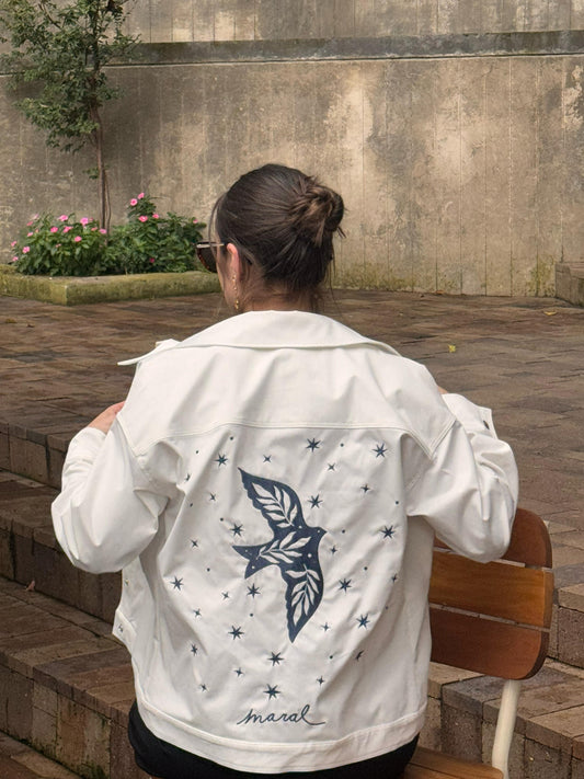 Chaqueta Blanca Paloma