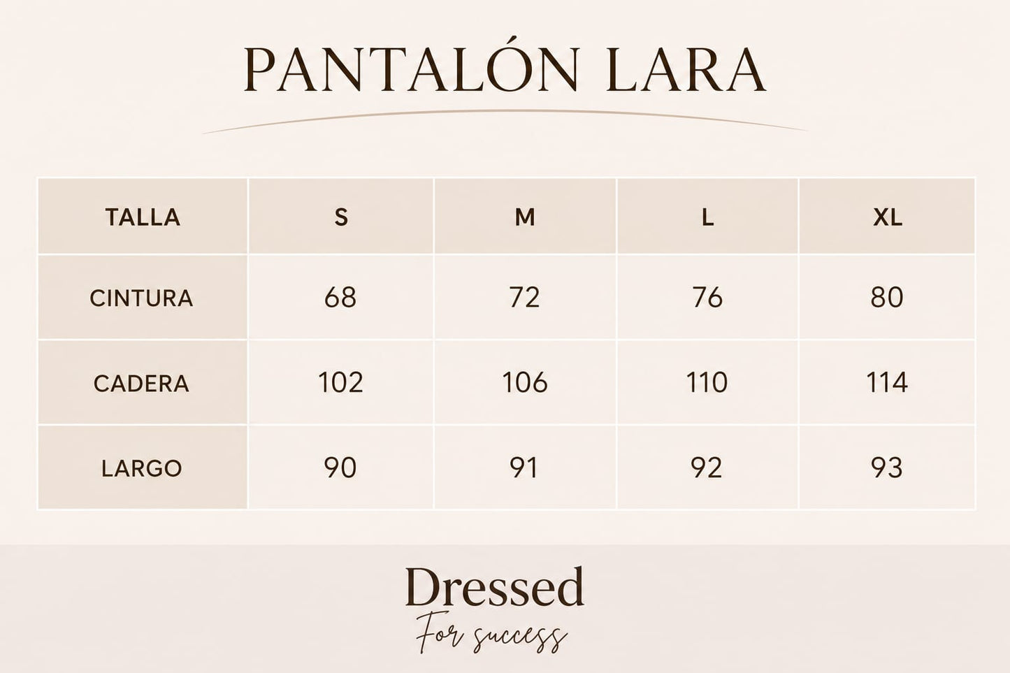 Pantalón Lara Café