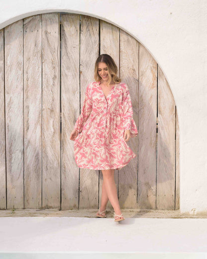 Vestido Lax Bloom rose