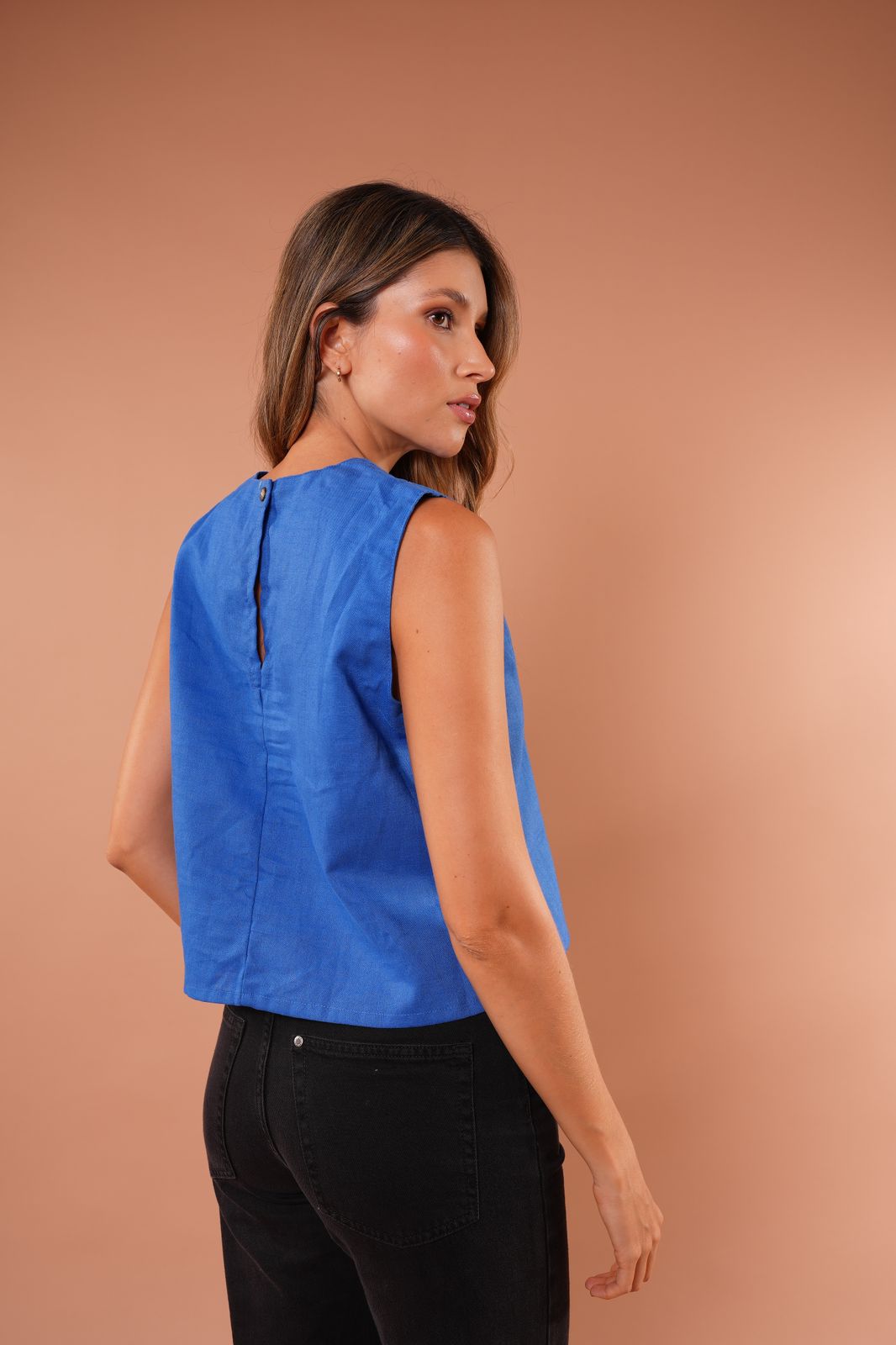 Blusa Libra Azul