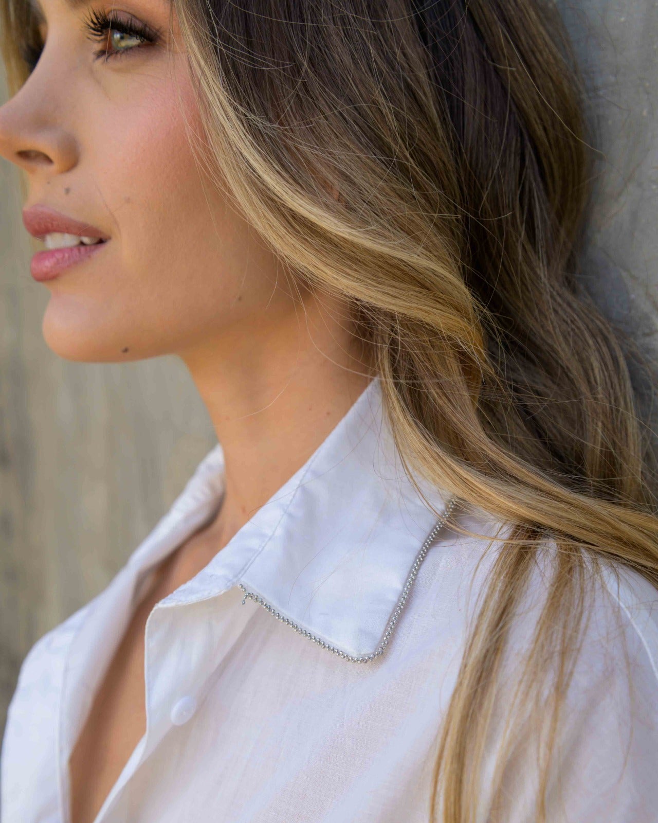 Camisa Lucero Soft Marfil