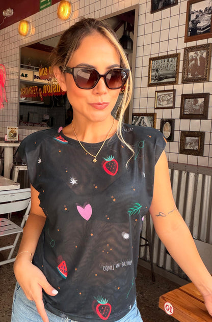 Blusa Malla Lety