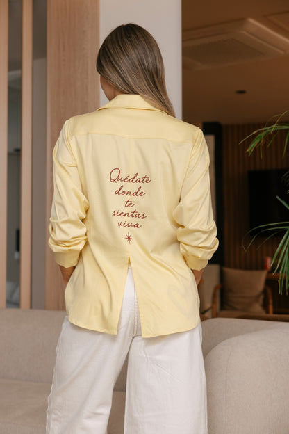Camisera Tokio amarilla