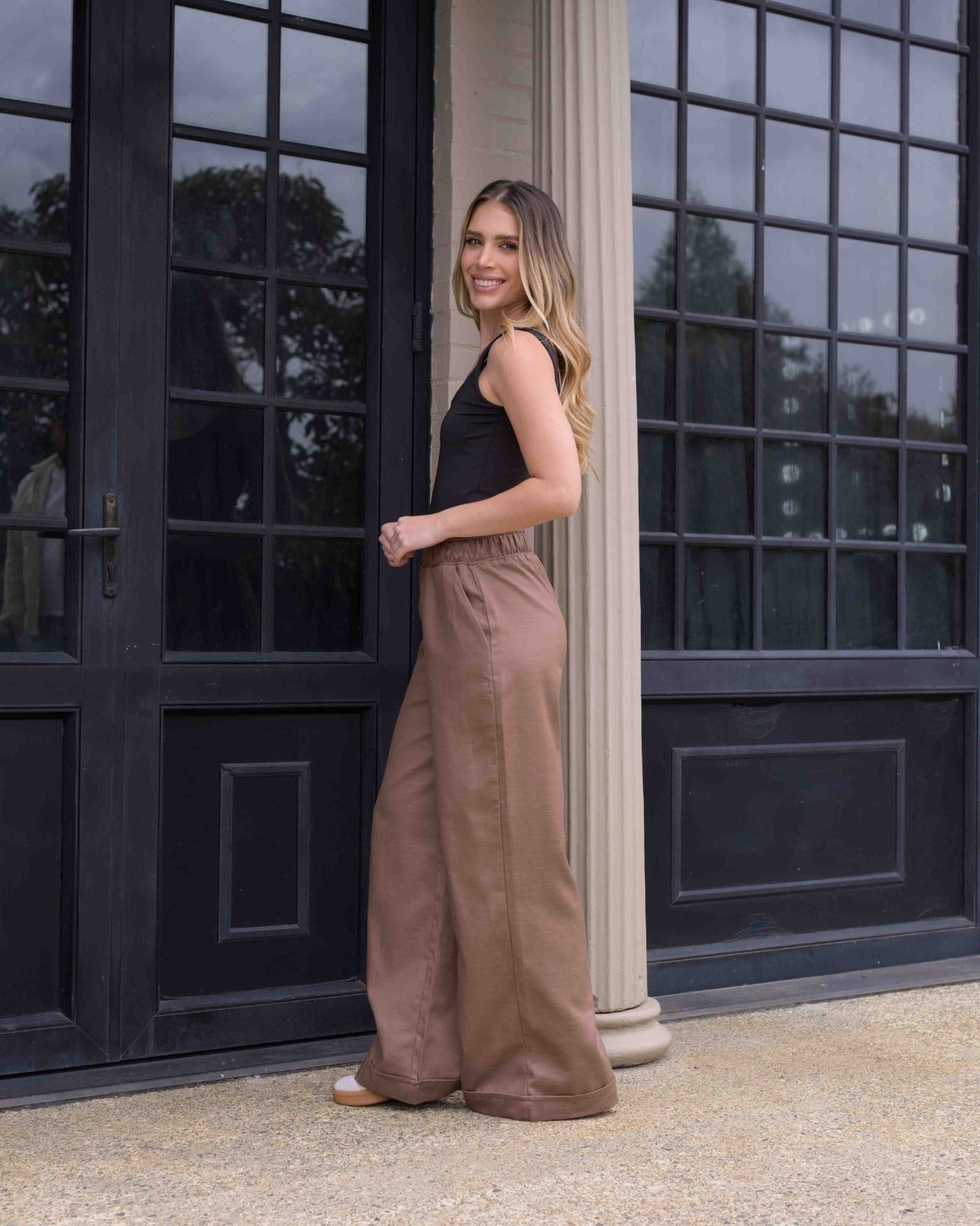 Pantalón Cande Plane Cocoa