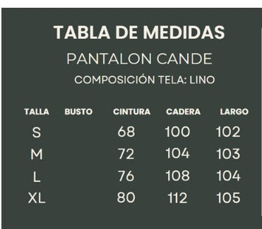 Pantalón Cande Flores marfil