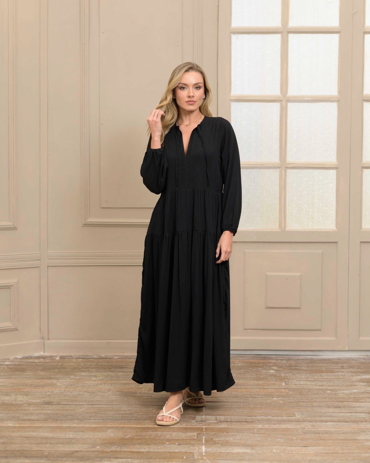 Vestido Eloísa Plane Black