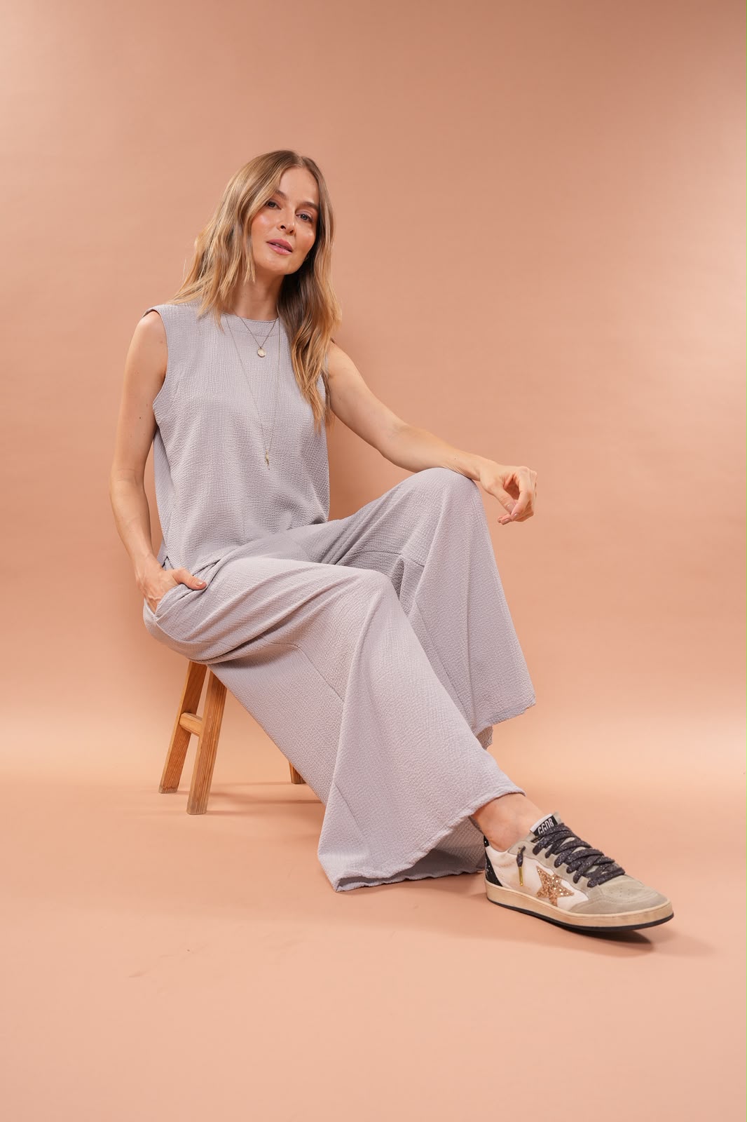 Pantalón Lara Gris