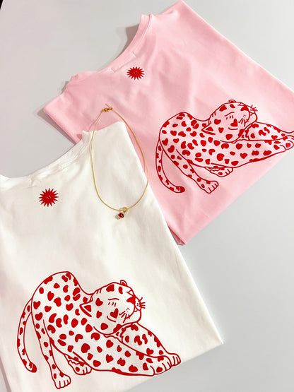 Blusa Jaguar rosada