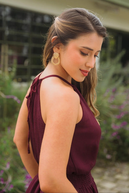 Vestido Mena vino