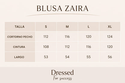 Blusa Zaira Beige