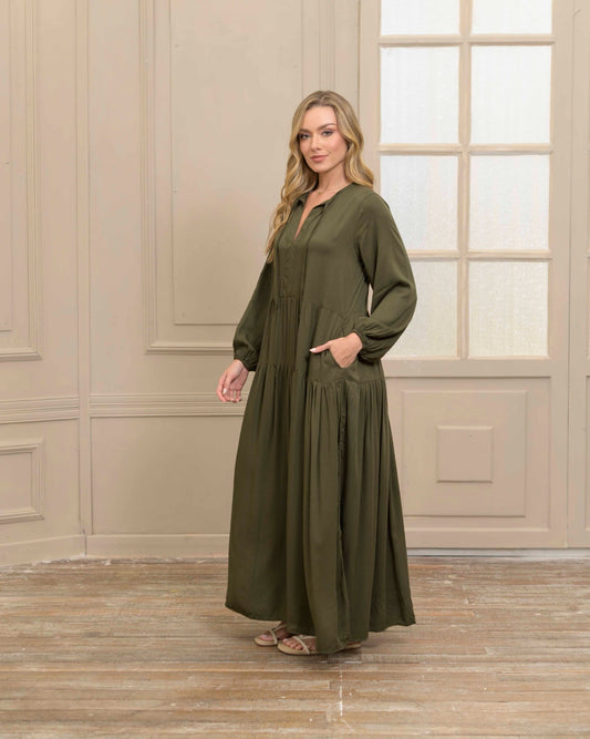 Vestido Eloísa Plane Militar