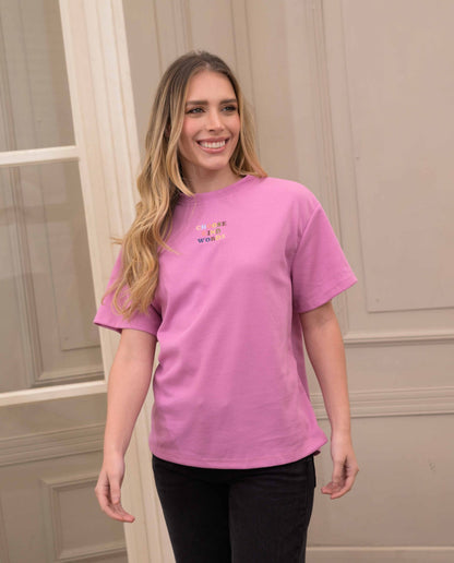 Camiseta Cali Wafer Pink