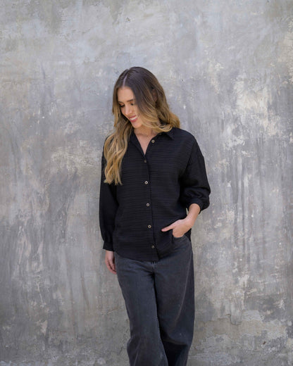 Camisa Cristina Berlín negra