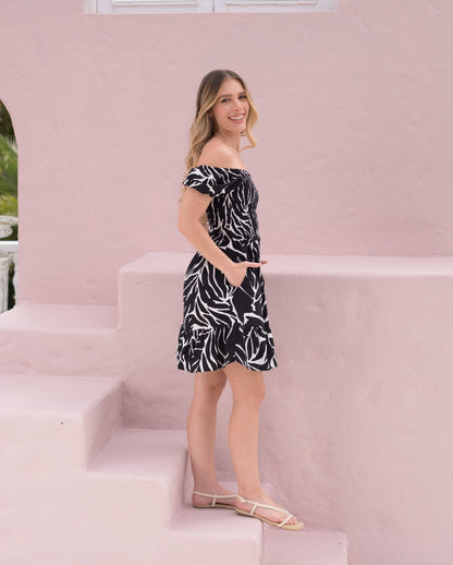 Vestido Maite Sunny negro
