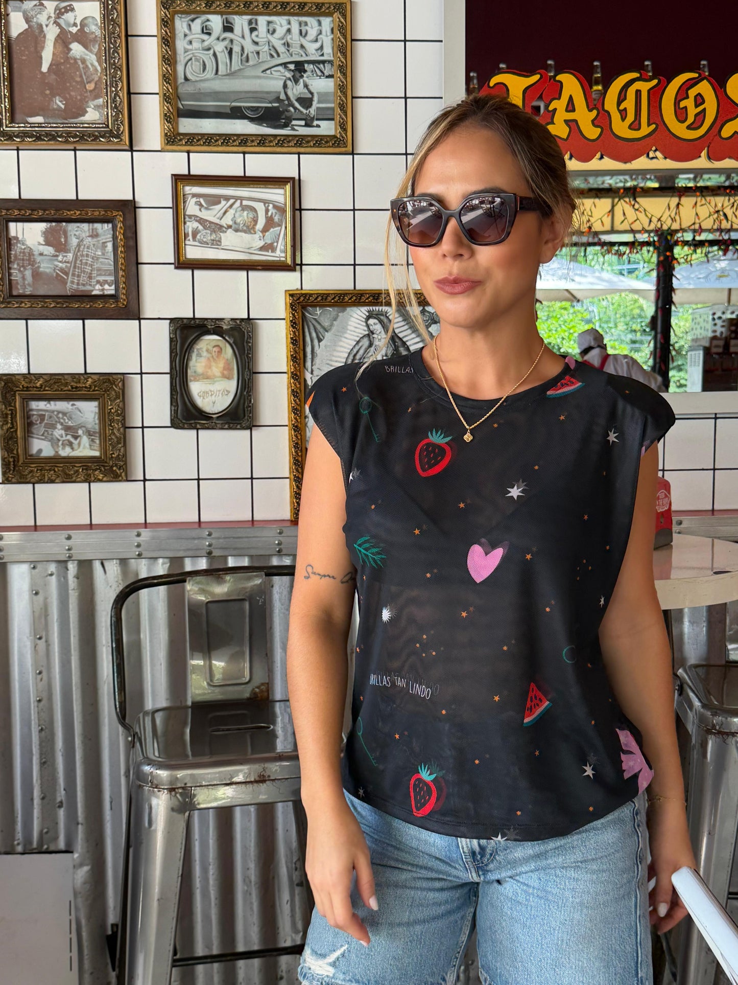 Blusa Malla Lety