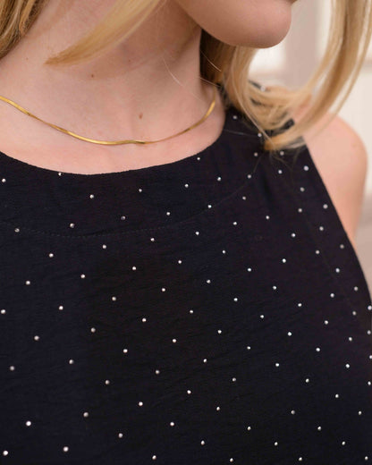 Blusa Cata Ibiza Negra