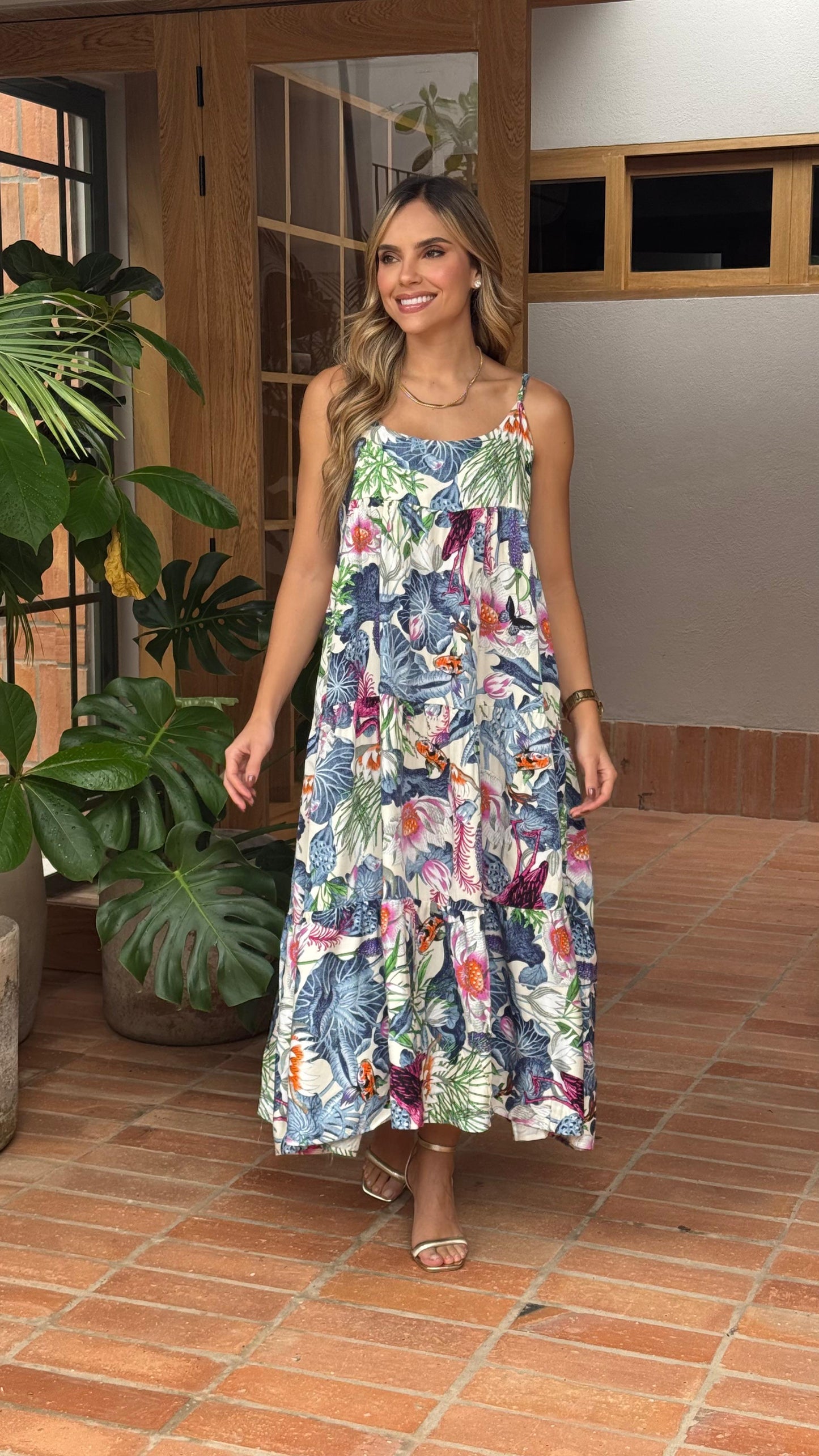 Vestido Cereza tropical