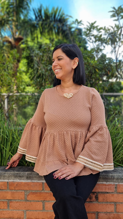Blusa Brasil Mocca