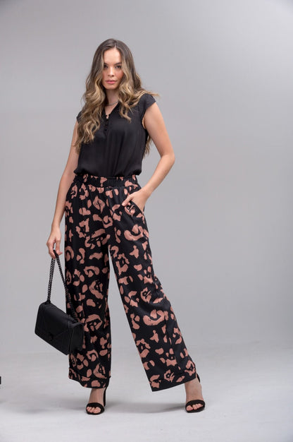 Pantalón Coffe animal print