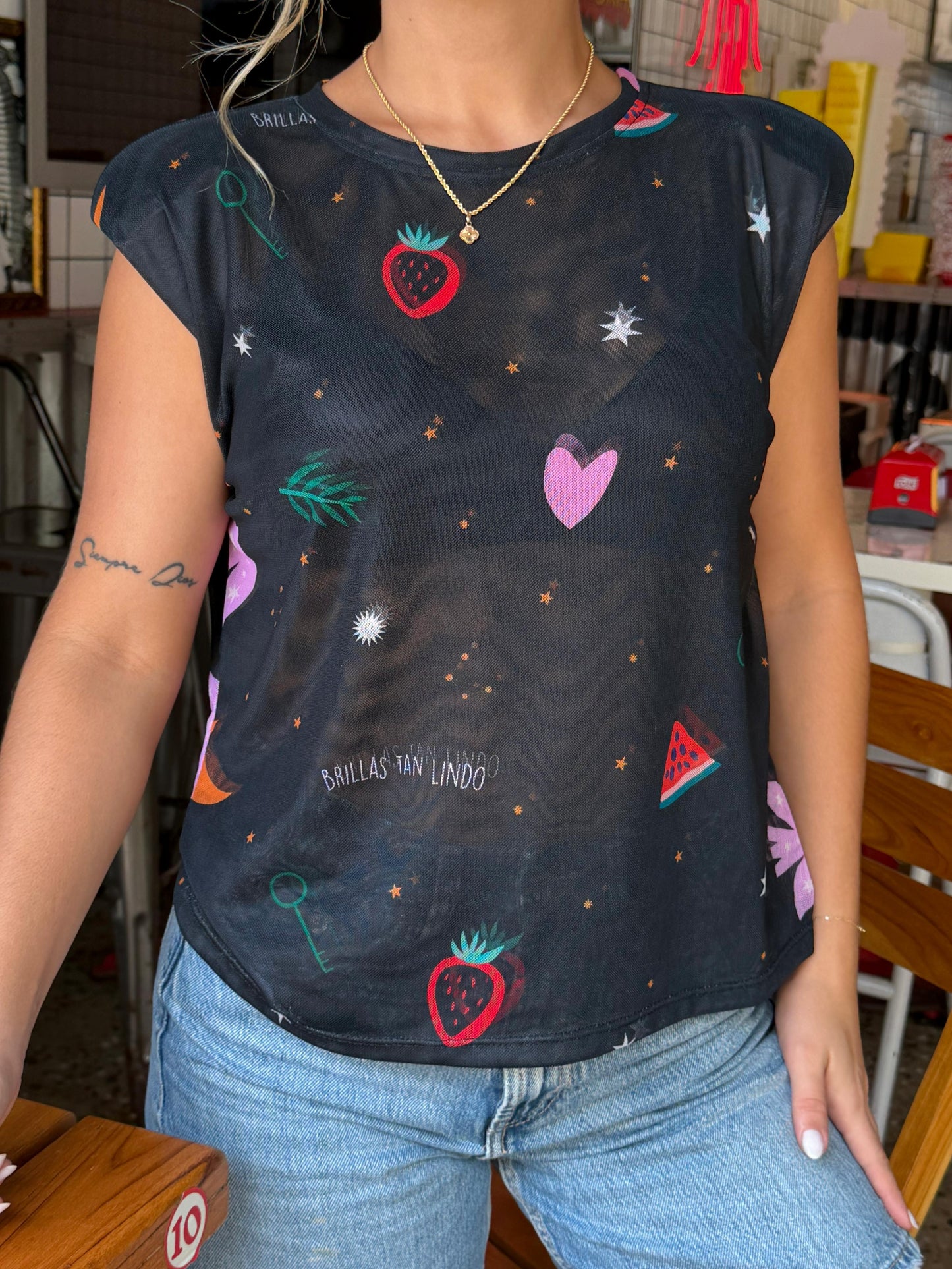 Blusa Malla Lety