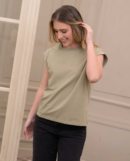 Camiseta Noah verde pistacho