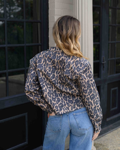 Chaqueta Maia Print Café