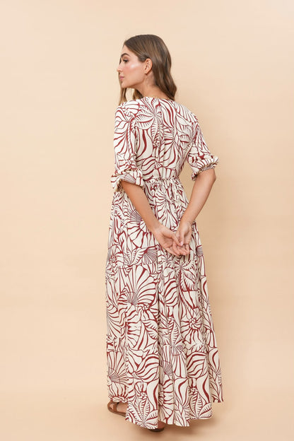 Vestido Violeta Botánico