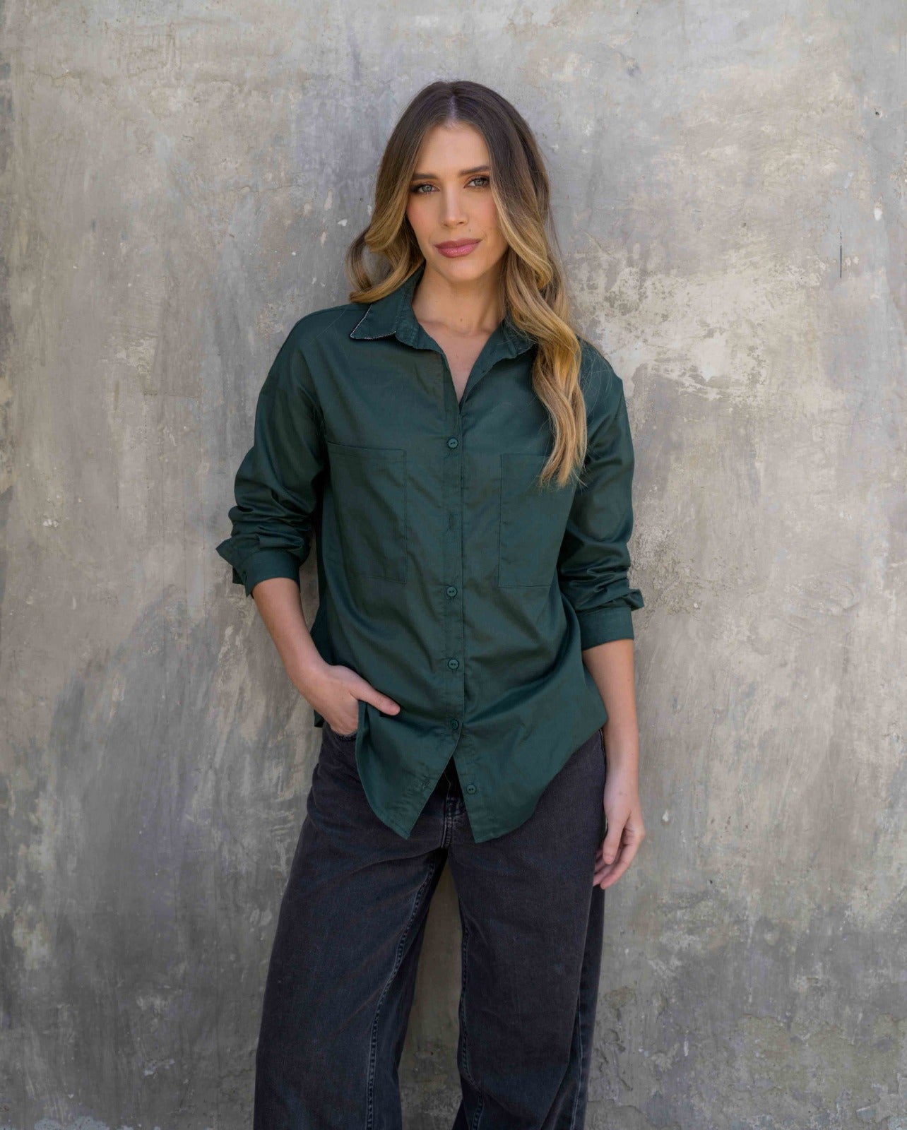 Camisa Lucero Soft Jade