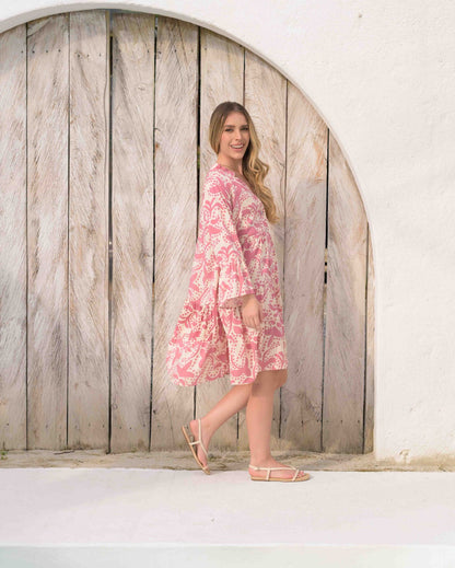 Vestido Lax Bloom rose