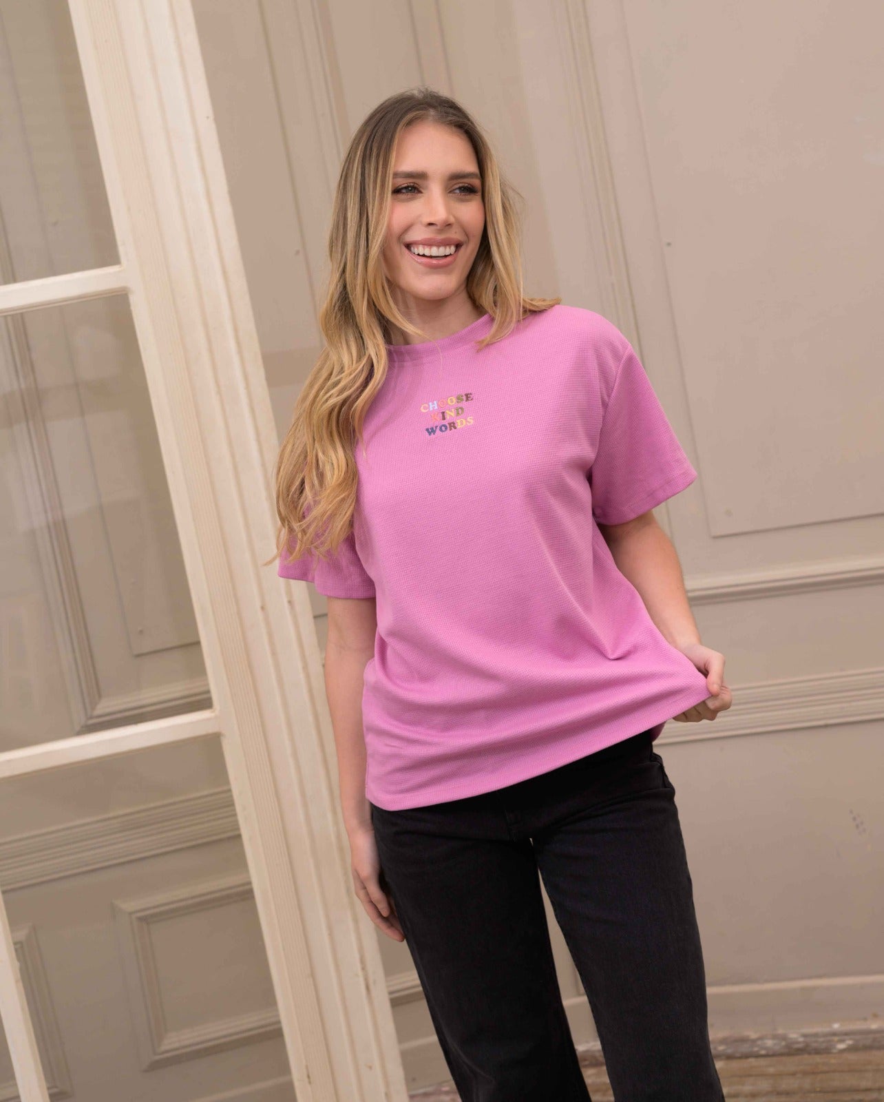 Camiseta Cali Wafer Pink