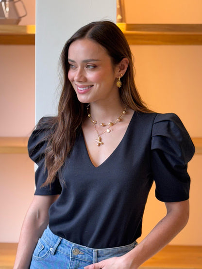 Blusa Darling Negro
