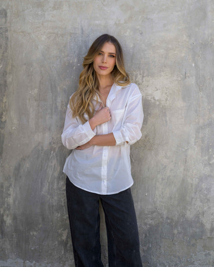 Camisa Lucero Soft Marfil