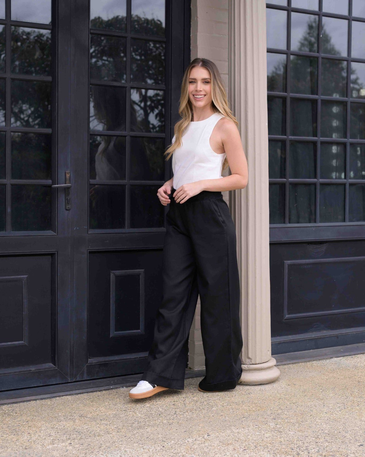 Pantalón Cande Plane negro