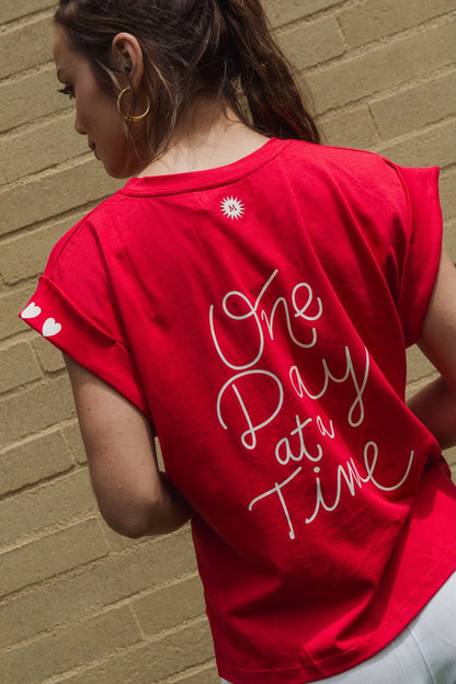 Camiseta Júpiter roja