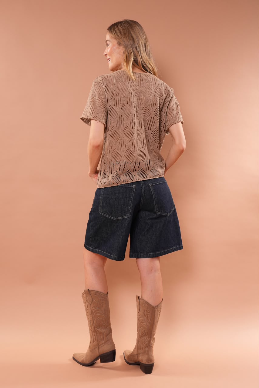 Camiseta Disco Miel