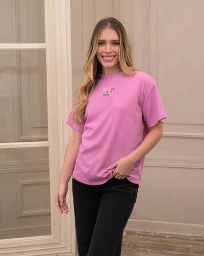 Camiseta Cali Wafer Pink