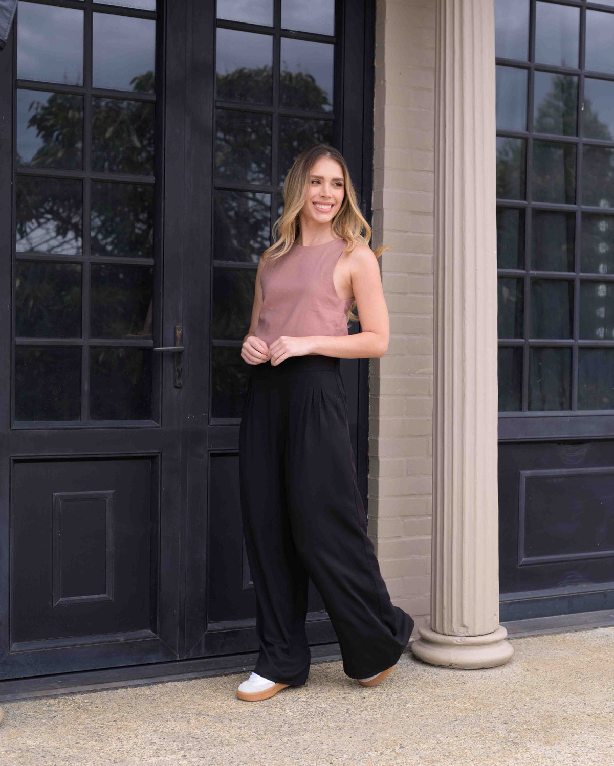 Pantalón Comfy Plane negro