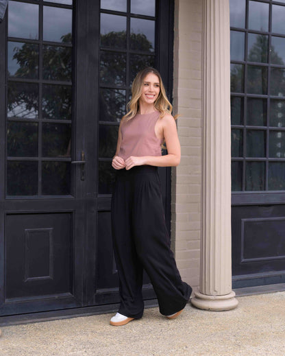 Pantalón Comfy Plane negro