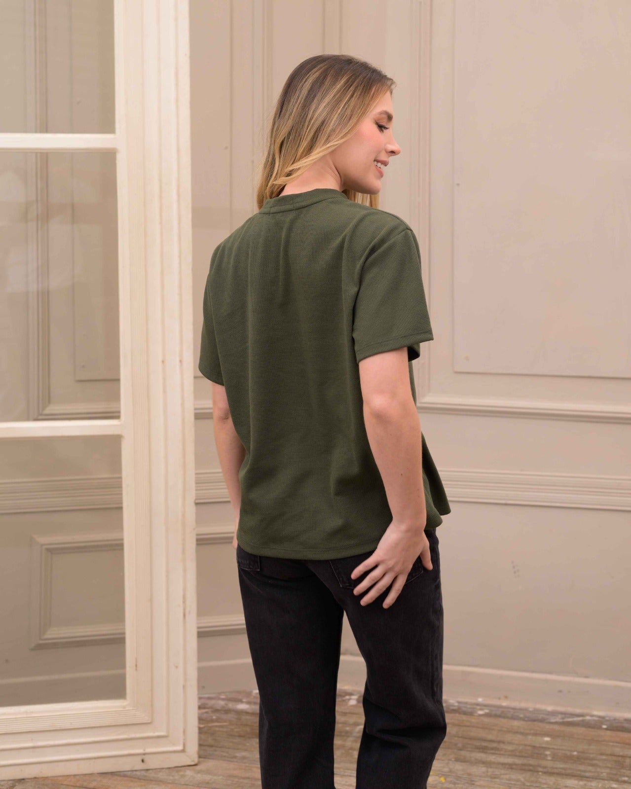 Camiseta Cali Wafer Verde