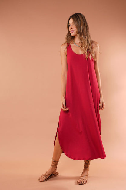 Vestido Cocoa rojo
