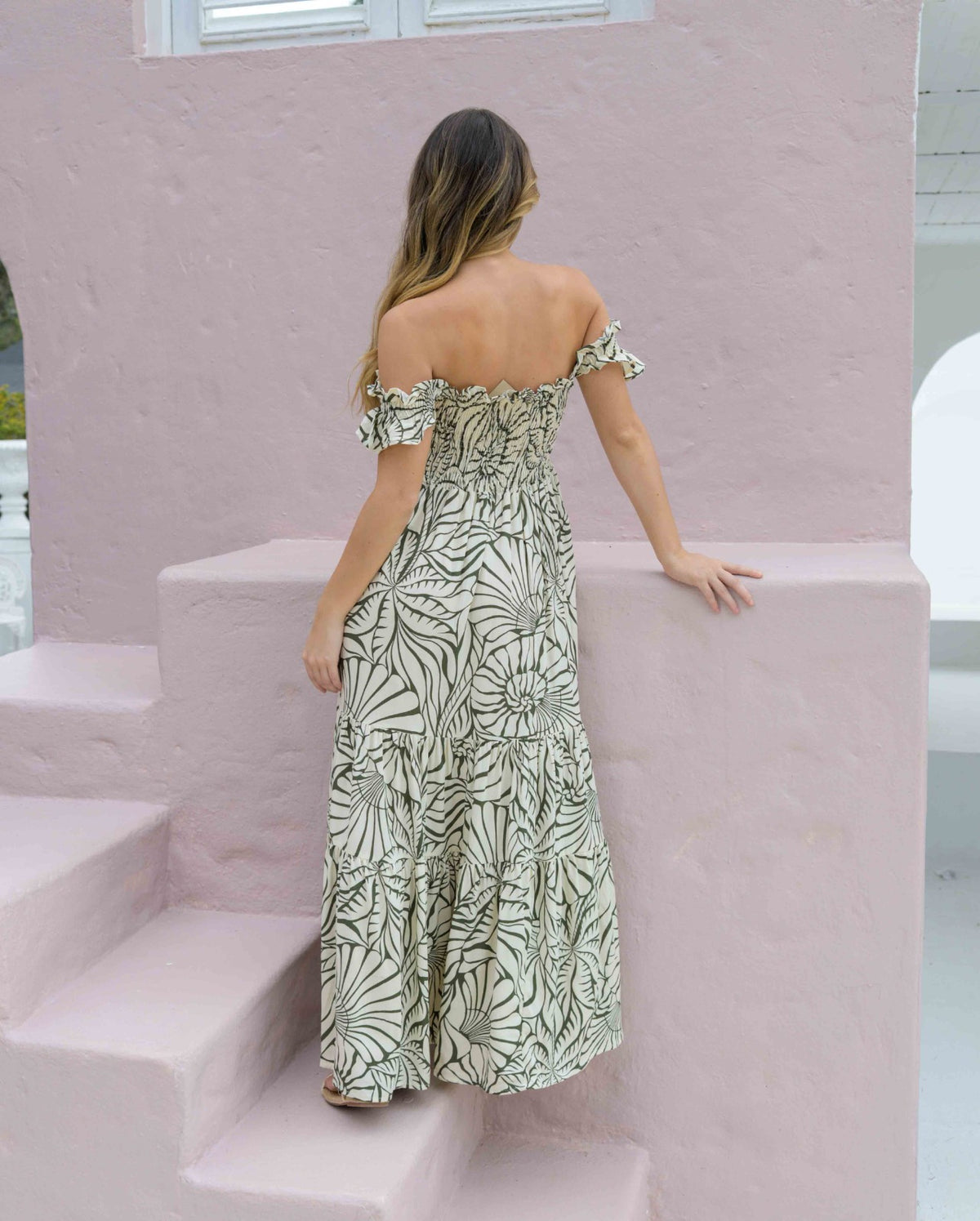 Vestido Sally Shell verde