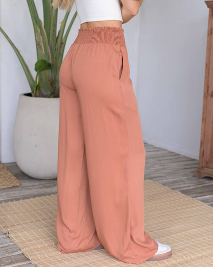 Pantalón Olivia Plane almond