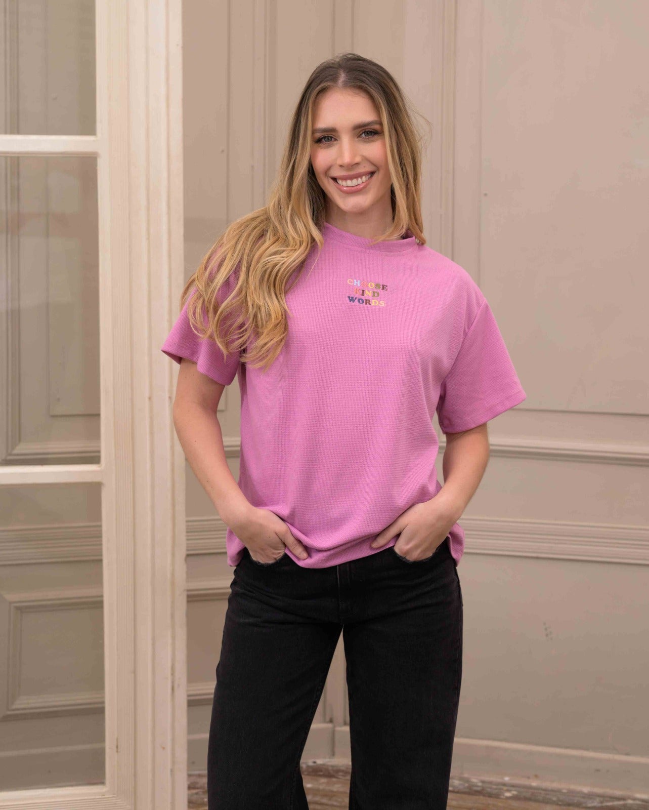 Camiseta Cali Wafer Pink