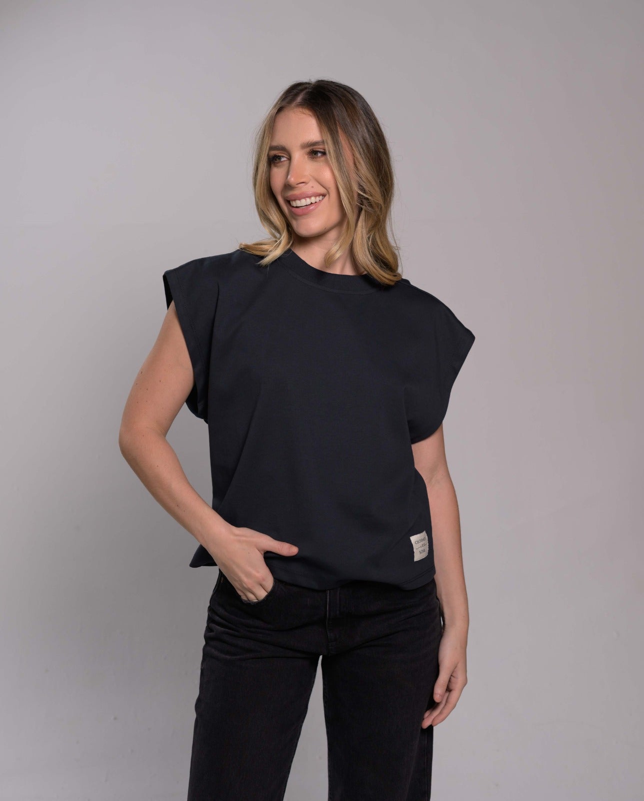 Camiseta Frida Acid Navy