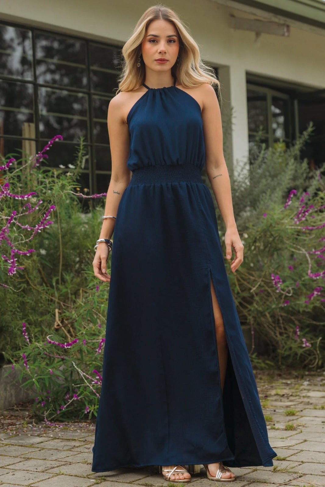 Vestido Mena Azul