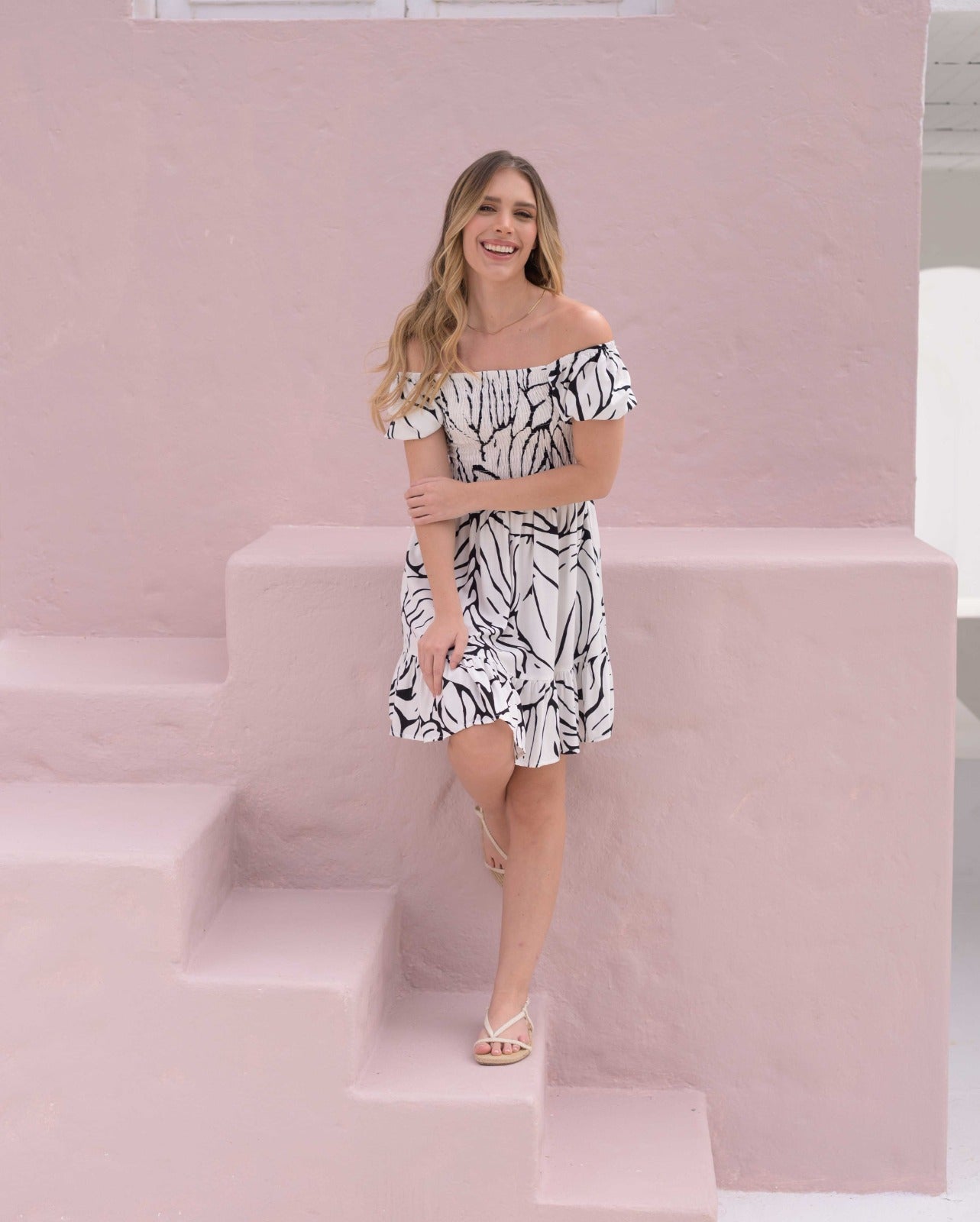 Vestido Maite Sunny blanco