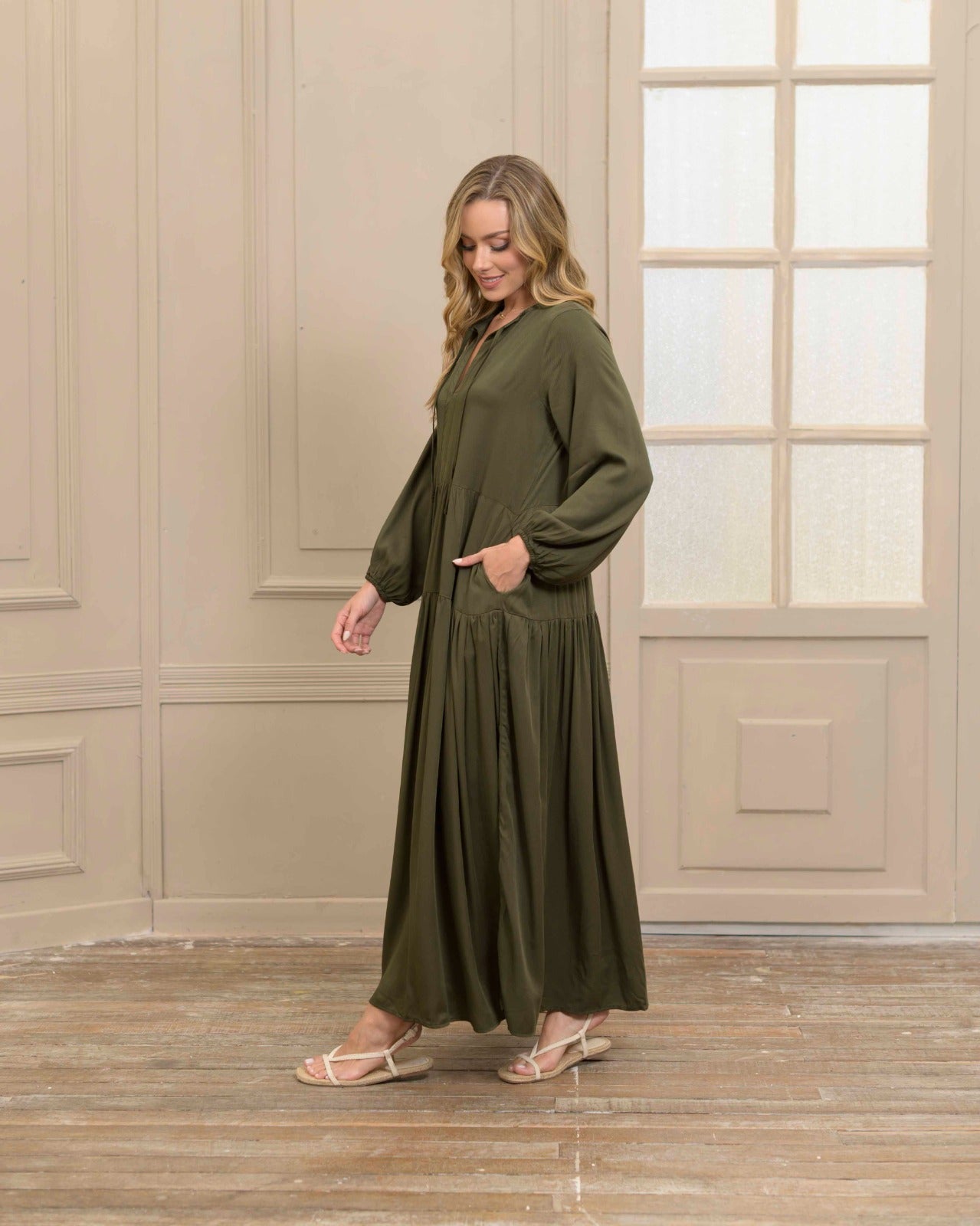 Vestido Eloísa Plane Militar