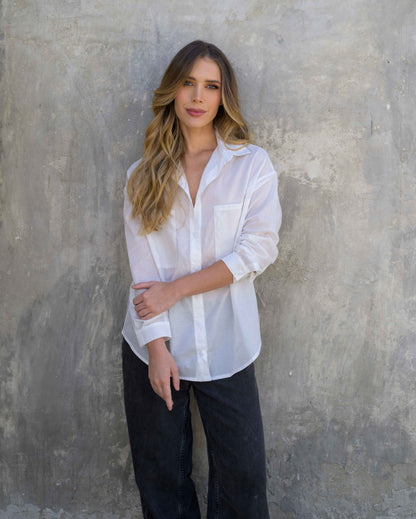 Camisa Lucero Soft Marfil