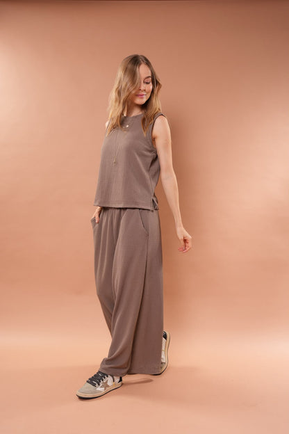 Pantalón Lara Tabaco