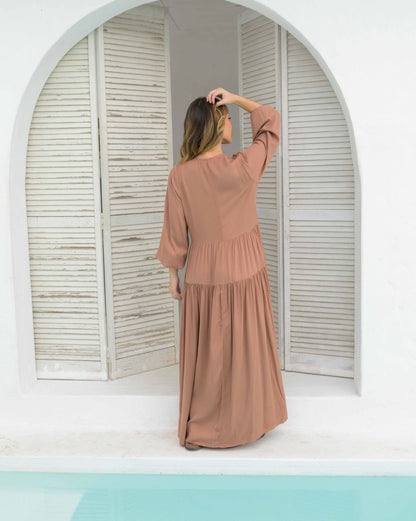 Vestido Eloísa Plane Toffee